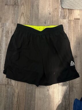 5/$25 Reebok Black Athletic Shorts